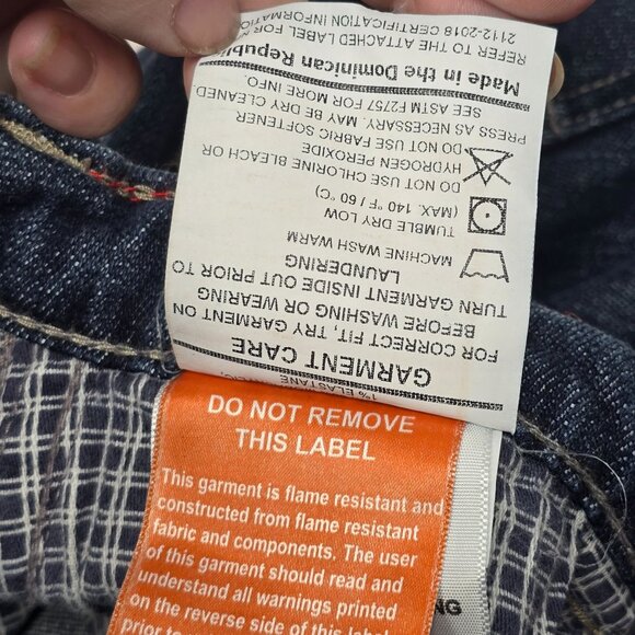 Drifire Mens Flame Resistant Cargo Jeans Size 42x30 - Picture 6 of 8